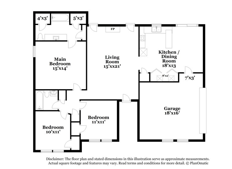 2,325/Mo, 111 Brookfield Ct Smyrna, TN 37167 Floor Plan View