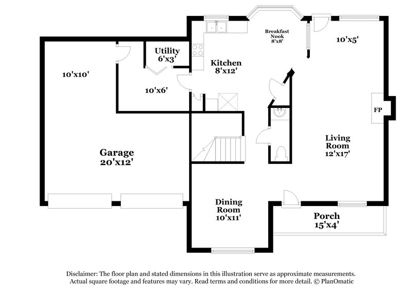 2,320/Mo, 802 Allison Ct Mount Juliet, TN 37122 Floor Plan View