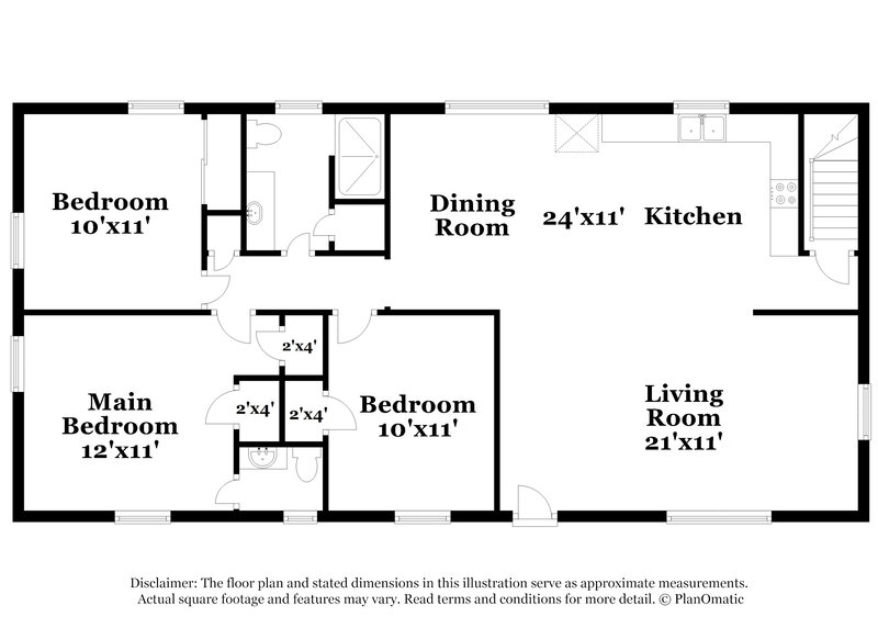 2,130/Mo, 200 Bonnavue Dr Hermitage, TN 37076 Floor Plan View