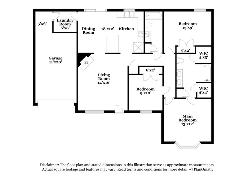 1,950/Mo, 706 Veneta View Dr Mount Juliet, TN 37122 Floor Plan View