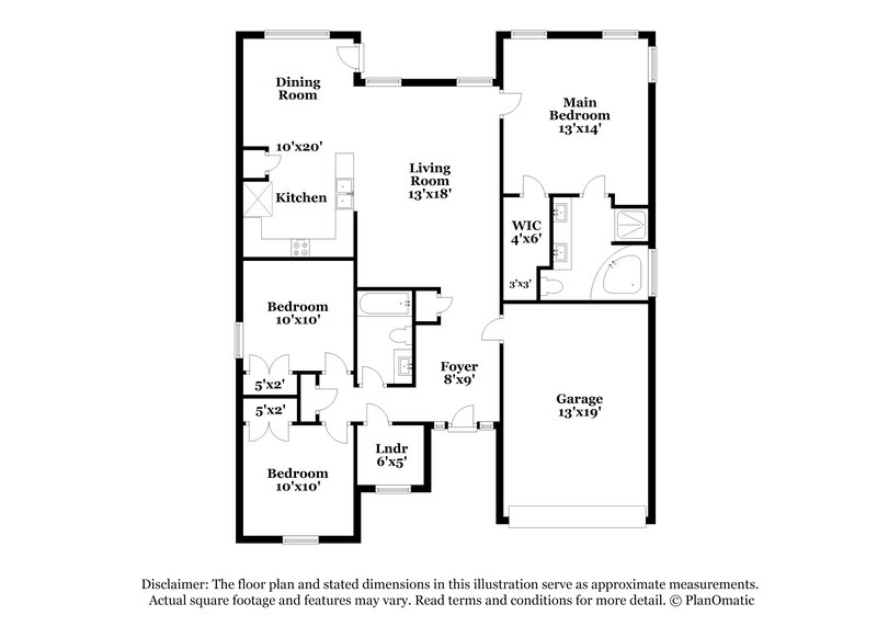 2,020/Mo, 7477 Maggie Dr Antioch, TN 37013 Floor Plan View