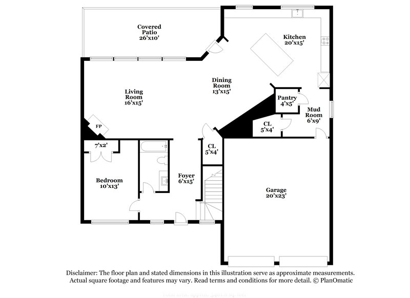 3,835/Mo, 2004 Oliver Dr Mount Juliet, TN 37122 Floor Plan View