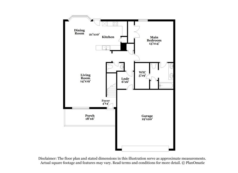 2,260/Mo, 5042 Tabitha St Murfreesboro, TN 37129 Floor Plan View