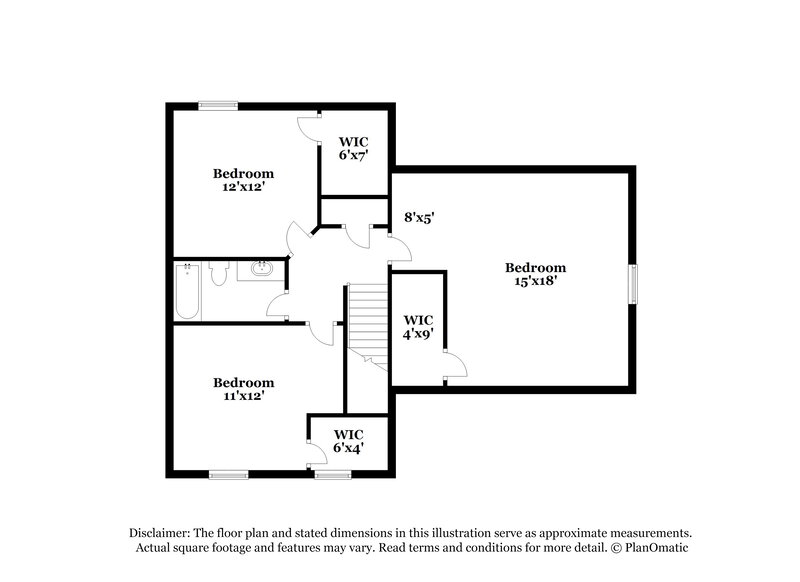 2,260/Mo, 5042 Tabitha St Murfreesboro, TN 37129 Floor Plan View 2