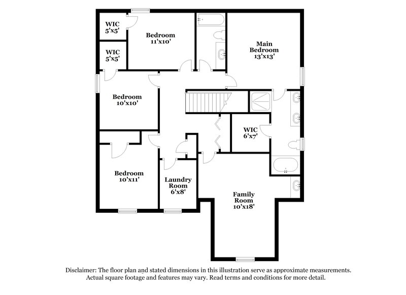2,225/Mo, 1260 Lasalle Dr Smyrna, TN 37167 Floor Plan View 2