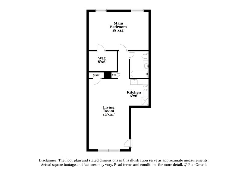 1,810/Mo, 7020  Polk St Apt 4 Guttenberg, NJ 07093 Floor Plan View