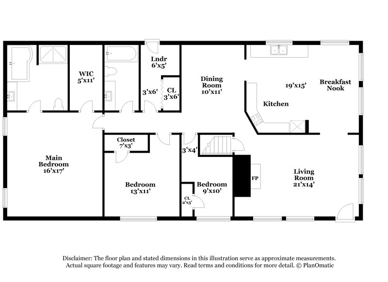 0/Mo, 110 Firth Drive Mantua, NJ 08051 Floor Plan View