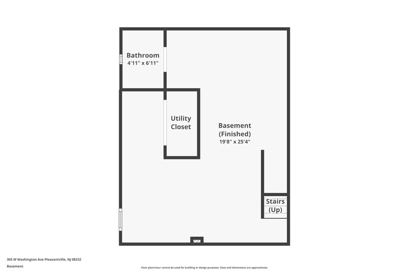 2,695/Mo, 305 WEST WASHINGTON AVENUE Pleasantville, NJ 08232 Floor Plan View 2