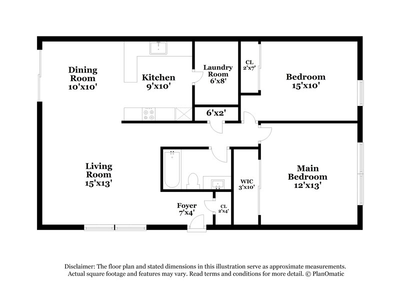 0/Mo, 2442 Pliner Ct Atco, NJ 08004 Floor Plan View