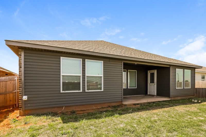 1,835/Mo, 10521 SW 37th Street Mustang, OK 73064 Rear View 2