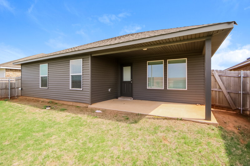 1,715/Mo, 10513 SW 37th Street Mustang, OK 73064 Rear View 2