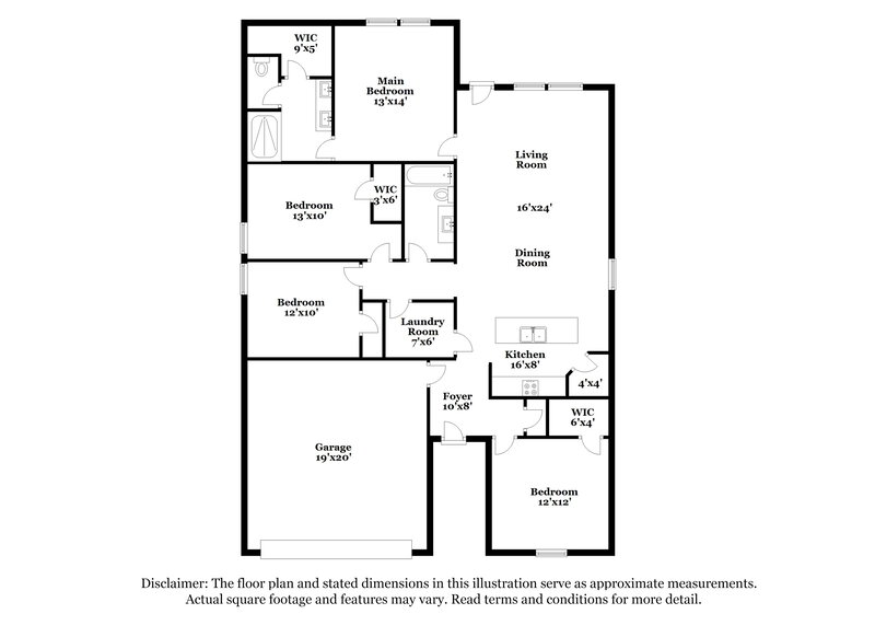 1,845/Mo, 10509 SW 37th Street Mustang, OK 73064 External View