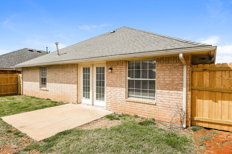 1,605/Mo, 4908 SE 88th Terrace Oklahoma City, OK 73135 Rear View 2
