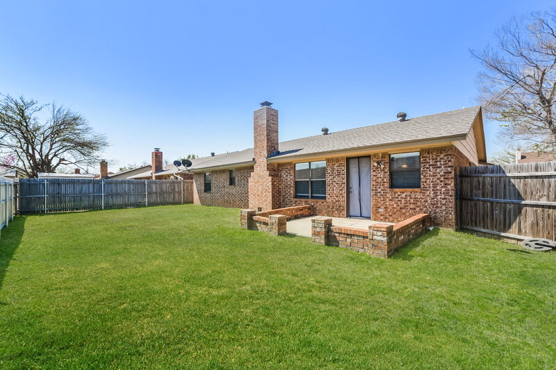 1,500/Mo, 12604 Whispering Hollow Dr Oklahoma City, OK 73142 Rear View 2