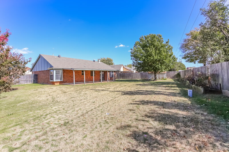 1,395/Mo, 3236 SW 96th St Oklahoma City, OK 73159 Rear View 2