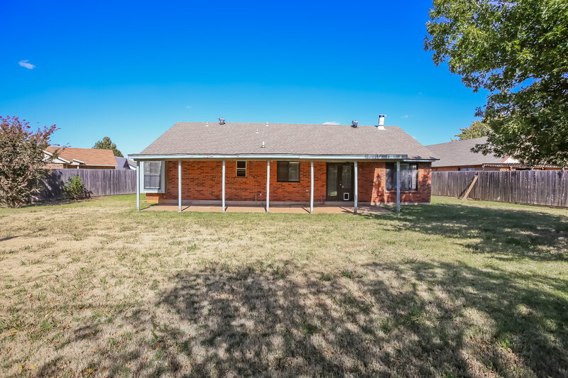 1,395/Mo, 3236 SW 96th St Oklahoma City, OK 73159 Rear View 3