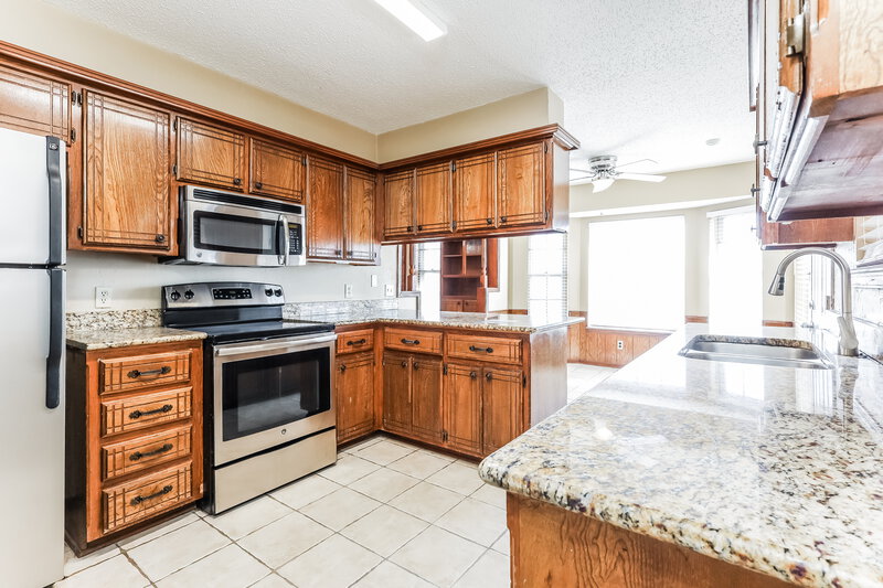 1,510/Mo, 1712 N Lincoln Ave Moore, OK 73160 Kitchen View 2