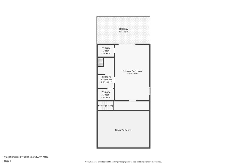 1,720/Mo, 11240 Cimarron Dr Oklahoma City, OK 73162 Floorplan View 2