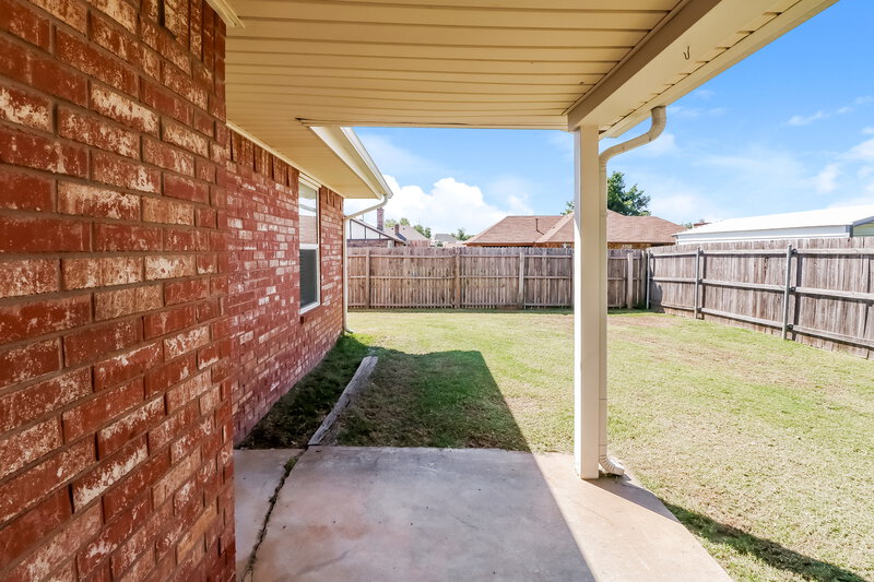 1,785/Mo, 12913 S Drexel Ave Oklahoma City, OK 73170 Rear View