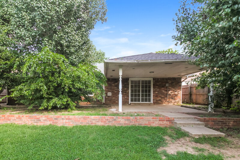 1,595/Mo, 829 Turtle Creek Rd Oklahoma City, OK 73170 Rear View