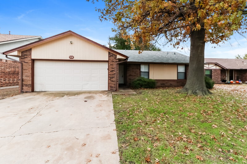 1,215/Mo, 516 Waterview Rd Oklahoma City, OK 73170 Front View