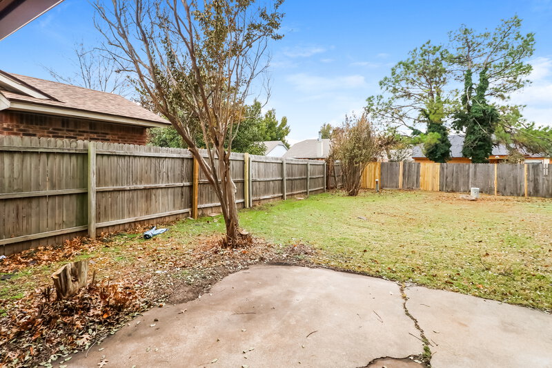 1,215/Mo, 516 Waterview Rd Oklahoma City, OK 73170 Rear View 2