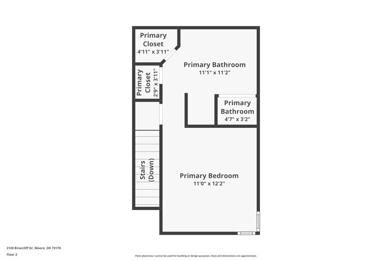 1,385/Mo, 2120 Briarcliff Dr Oklahoma City, OK 73170 Floor Plan View 2