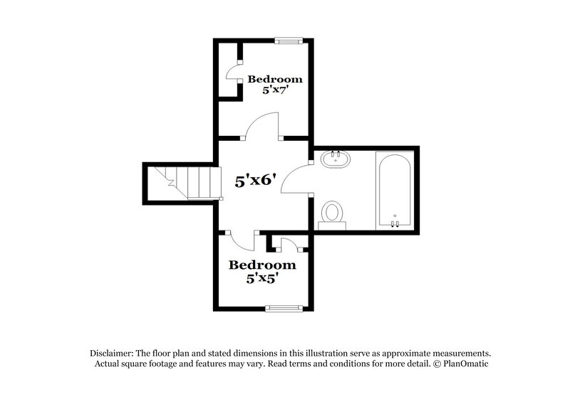 1,615/Mo, 2606 Briarcliff Dr Oklahoma City, OK 73170 Floor Plan View 2