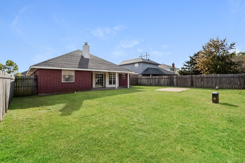 1,500/Mo, 6001 SE 84th St Oklahoma City, OK 73135 Rear View 2