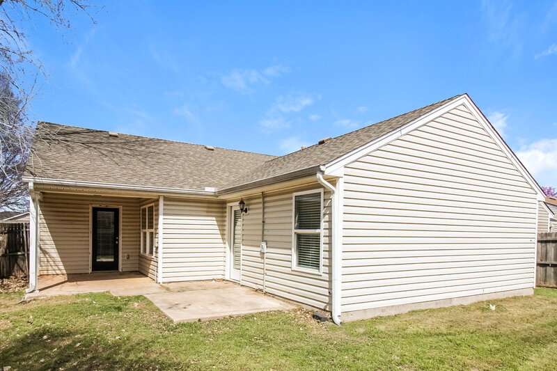 1,515/Mo, 5524 Del Creek Rd Oklahoma City, OK 73117 Rear View