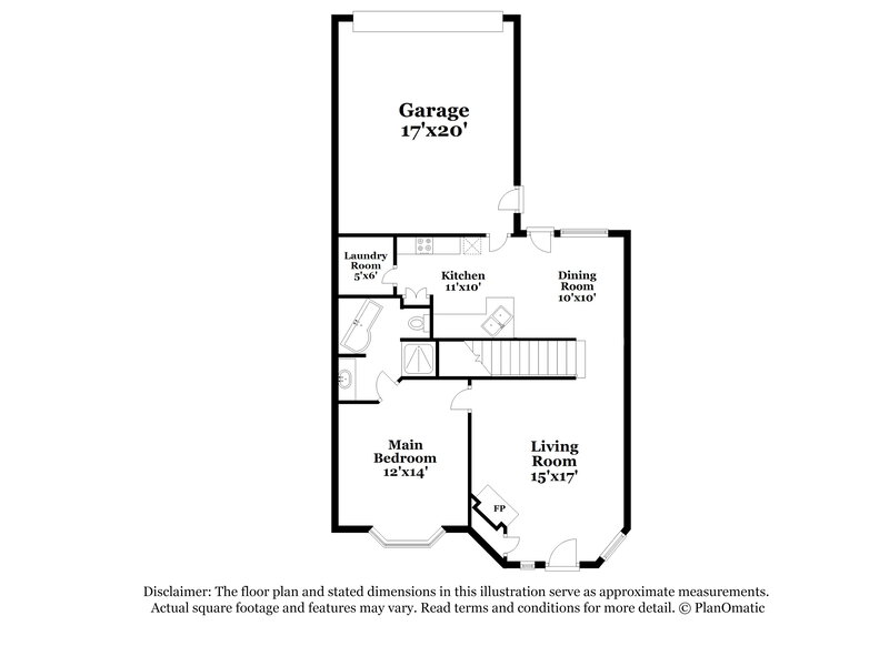 1,380/Mo, 2110 Westmore Dr Moore, OK 73170 Floor Plan View