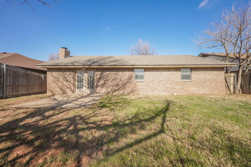 1,480/Mo, 808 Waterview Rd Oklahoma City, OK 73170 Rear View