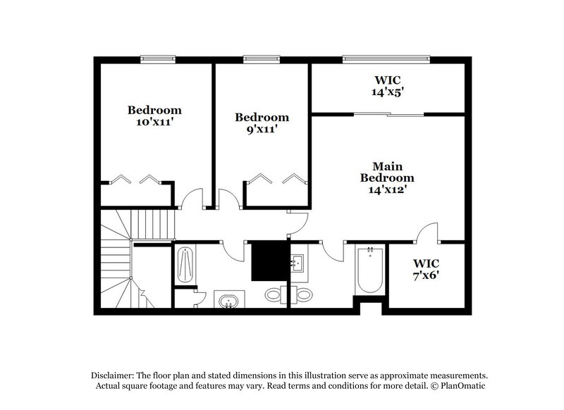 1,535/Mo, 10397 Dorothy Dr Oklahoma City, OK 73162 Floor Plan View 2
