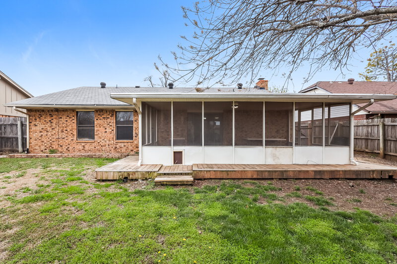 1,595/Mo, 12913 Heron Ln Oklahoma City, OK 73170 Rear View 2