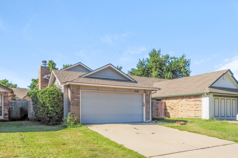 1,630/Mo, 7728 Doris Dr Oklahoma City, OK 73162 Front View
