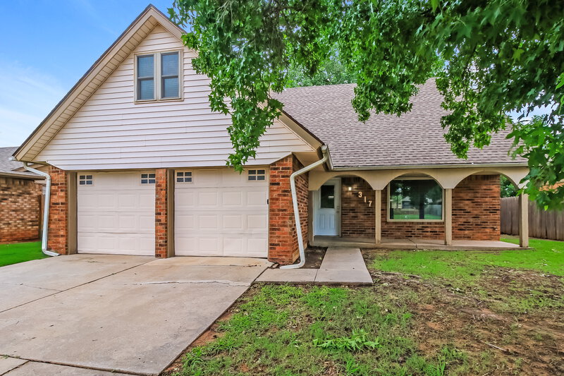 1,785/Mo, 317 Chickasaw Ln Yukon, OK 73099 Front View