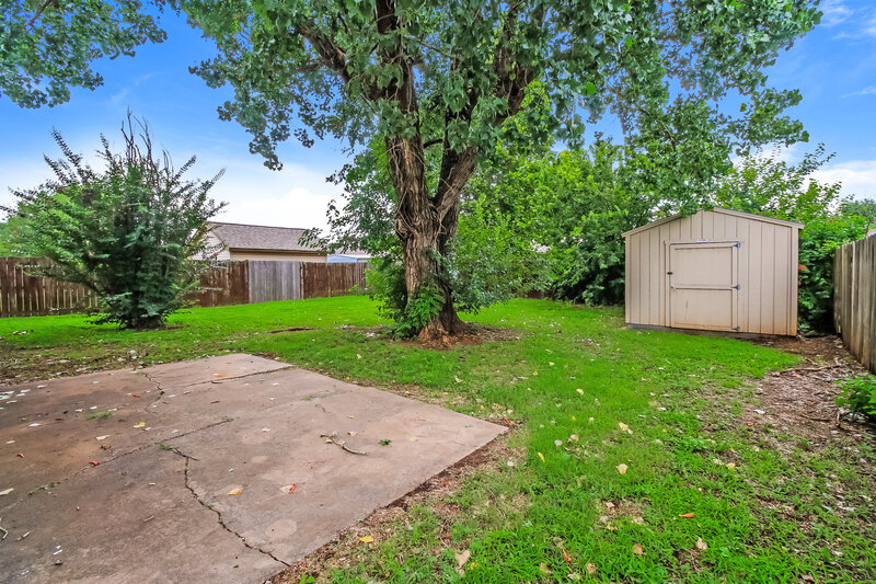 1,785/Mo, 317 Chickasaw Ln Yukon, OK 73099 Rear View