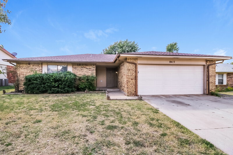 1,205/Mo, 8417 Bellmon Ave Oklahoma City, OK 73149 Front View