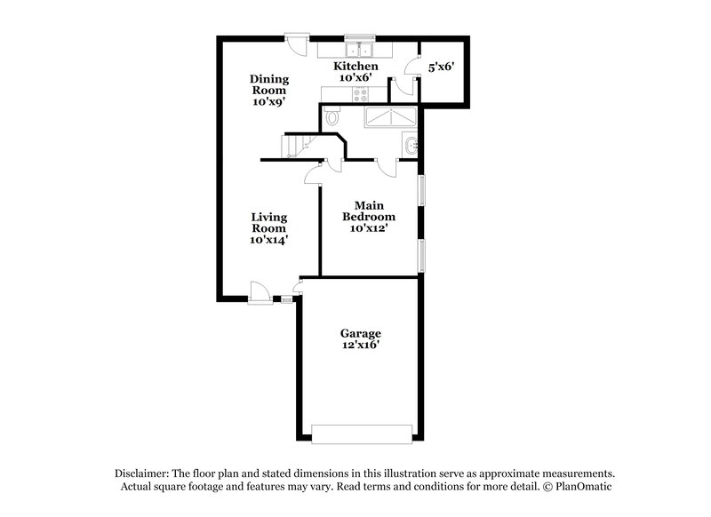 1,610/Mo, 2107 Lakecrest Dr Oklahoma City, OK 73170 Floor Plan View