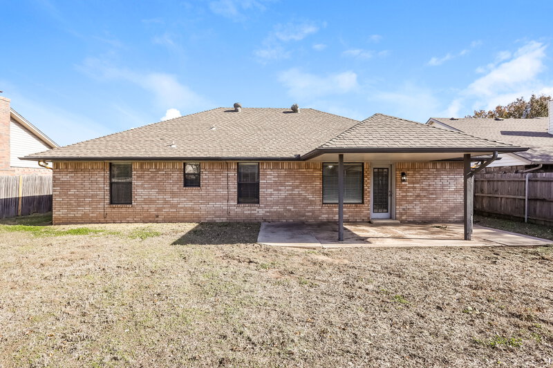 1,435/Mo, 13309 Turtle Creek Dr Oklahoma City, OK 73170 Rear View