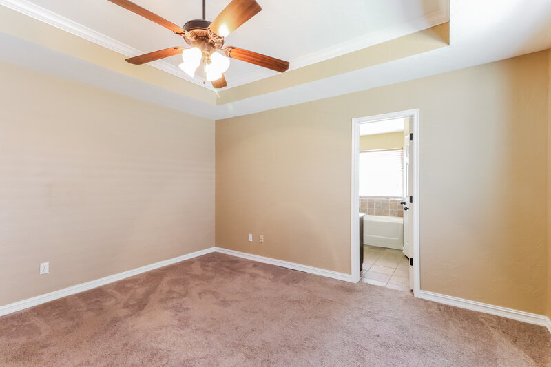 1,680/Mo, 7913 Eagle Circle Oklahoma City, OK 73135 Master Bedroom View 2