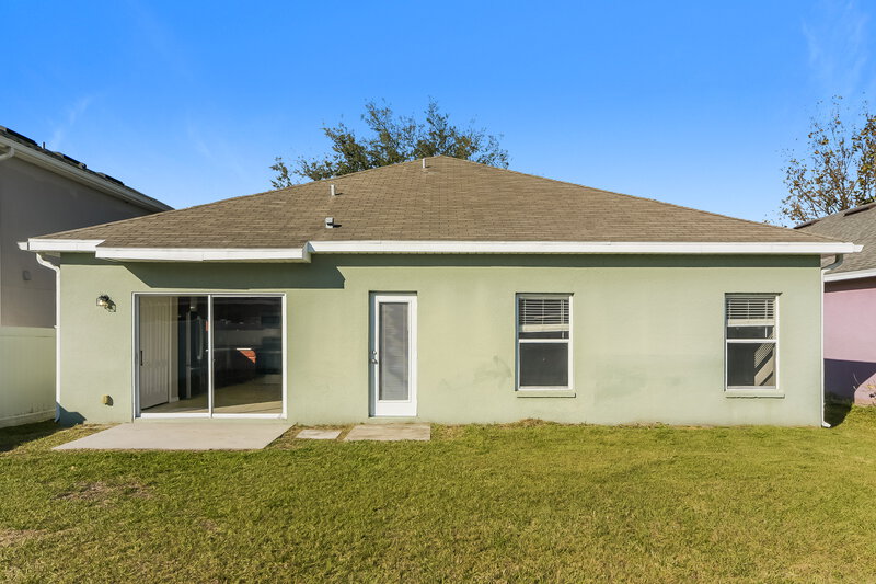 1,995/Mo, 4316 Creeks Run Blvd Kissimmee, FL 34746 Rear View