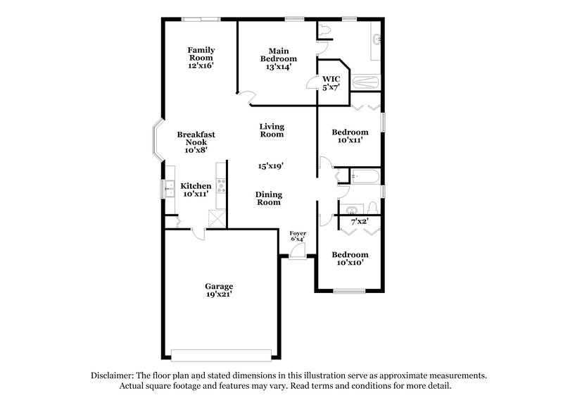 1,775/Mo, 417 Symphony Pl Davenport, FL 33896 Floor Plan View