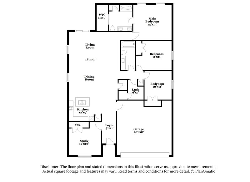 2,530/Mo, 119 Sail Way Poinciana, FL 34759 Floorplan View