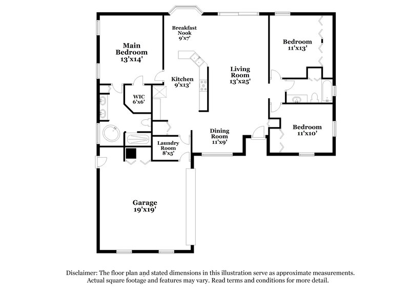 2,115/Mo, 2318 Sweetwater Blvd Saint Cloud, FL 34772 Floor Plan View