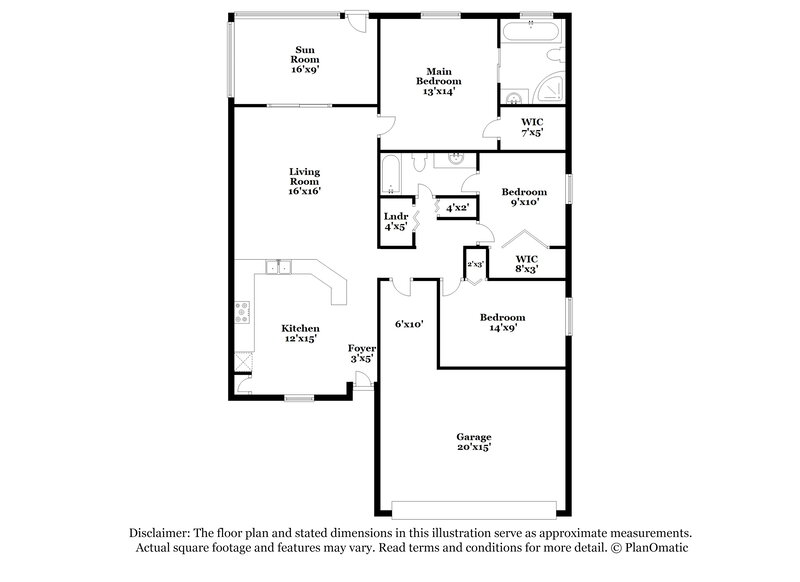2,030/Mo, 2649 Winchester Cir Eustis, FL 32726 Floor Plan View