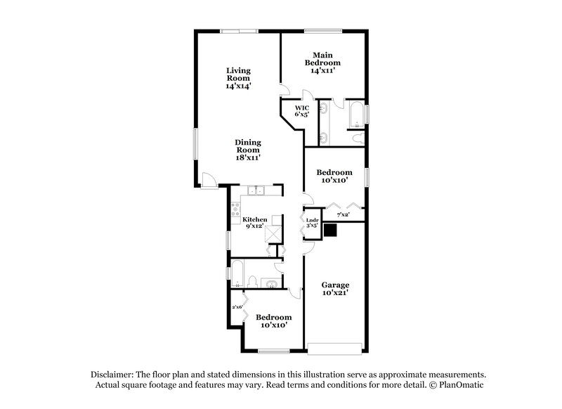 2,900/Mo, 2294 Santa Lucia St Kissimmee, FL 34743 Floor Plan View