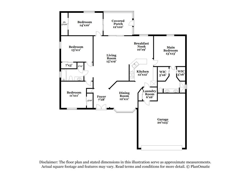 2,375/Mo, 11121 Autumn Wind Loop Clermont, FL 34711 Floor Plan View