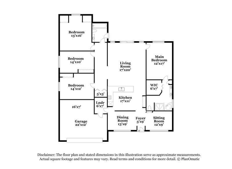 2,330/Mo, 2417 Settlers Trl Saint Cloud, FL 34772 Floor Plan View