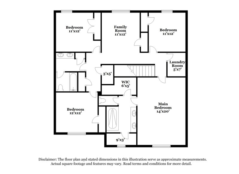 3,245/Mo, 2158 Ranch Side Rd Kissimmee, FL 34744 Floor Plan View 2